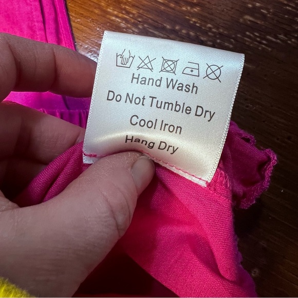 Kourt NWT Pink‎ Linen Sleeveless Crop Top Size Large Barbie Coastal Grandma - Picture 6 of 13